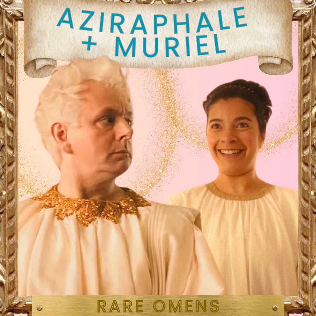 It’s Rare Omens 2025 Day 20

Aziraphale and Muriel!

From Uz to Soho and beyond, what are these two up to? Share your prompt fills and tag us.

You can also post to the **AO3 collection** Rare_Omens: archive.transformativeworks.org/collections/Ra…

#goodomens #rareomens