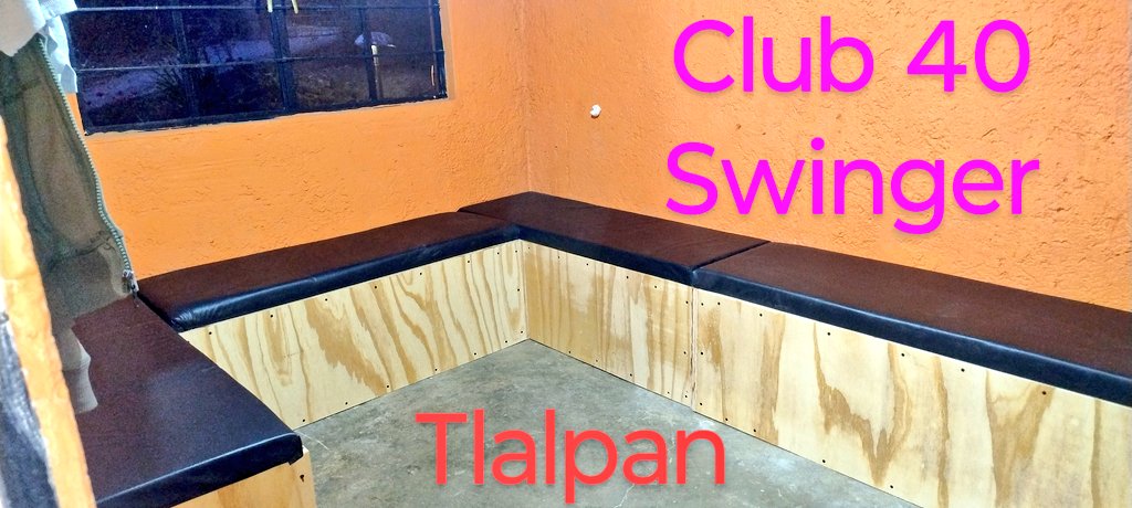 Club40swinger's tweet photo. Proxima inaguración 
Club swinger al sur df.
Información por MD. https://t.co/f5cb2ZvLAB