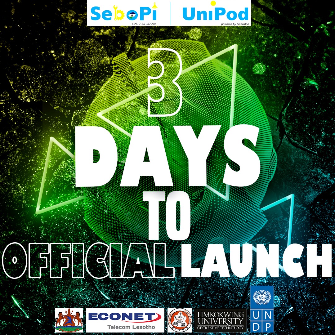Three days to go! The UniPod launch is almost here—get ready for innovation and collaboration! #UniPodLaunch 
#timbuktooAfrica
