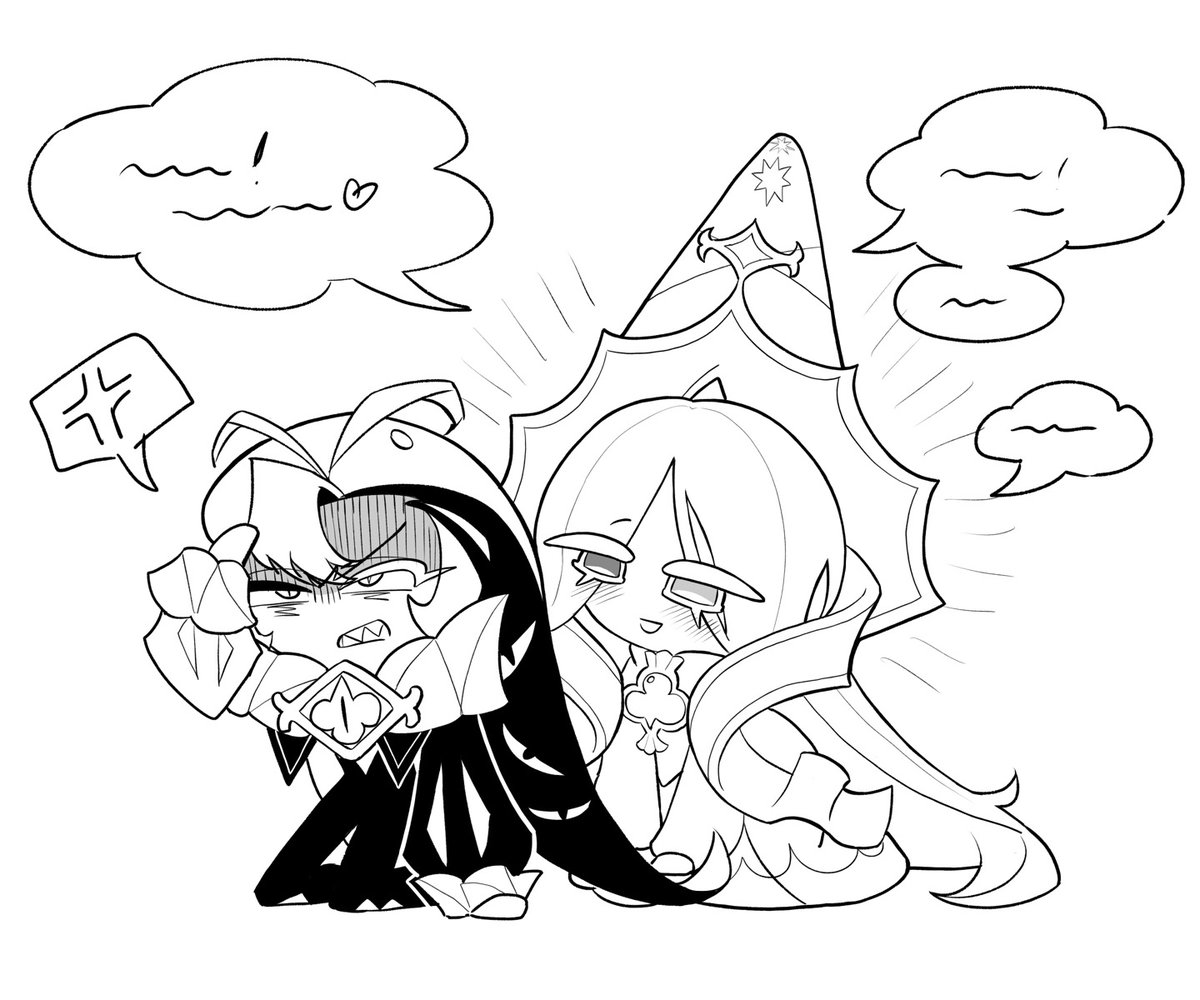 Imcoconutchip's tweet image. Could sound inappropriate (4/4)

#cookierunkingdom #shadowmilkcookie 
#purevanillacookie #pureshadow