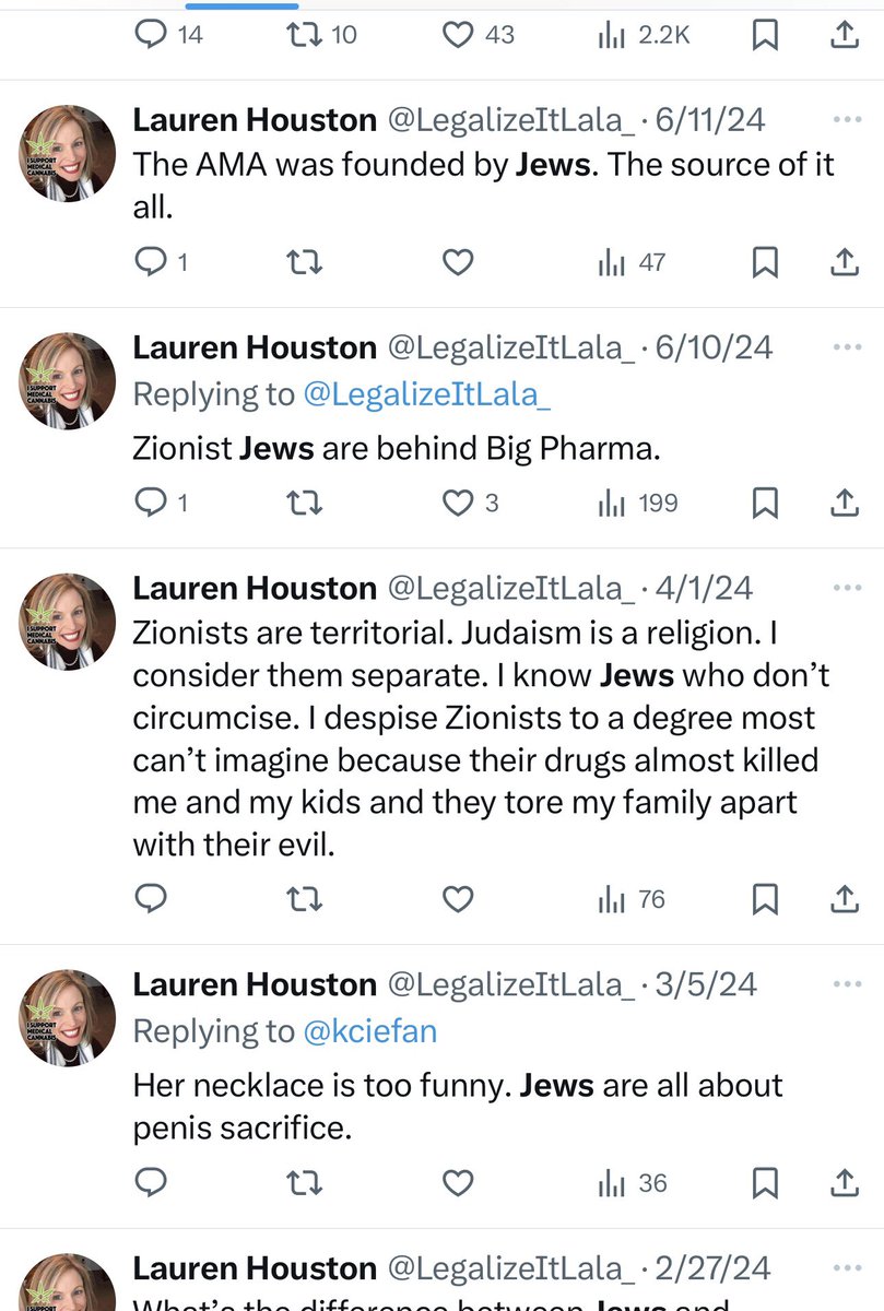 JohnnySmitherm2's tweet image. Who wants to let this #Mentalillness #Headcase know she’s mentally unstable?!!!
#MagaHater