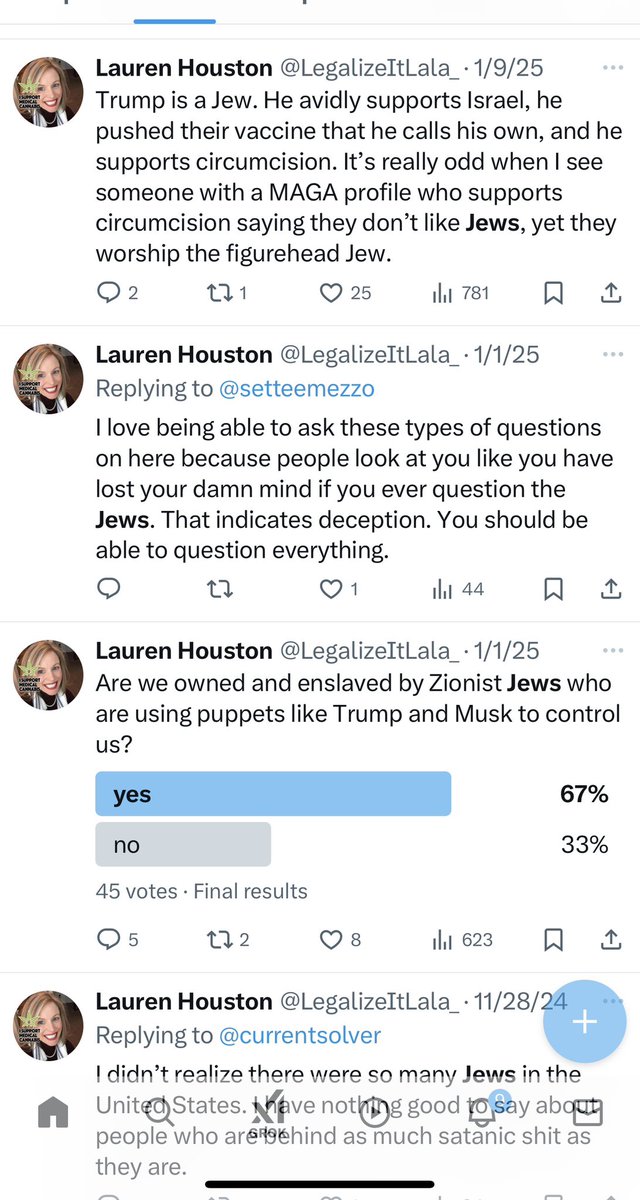 JohnnySmitherm2's tweet image. Who wants to let this #Mentalillness #Headcase know she’s mentally unstable?!!!
#MagaHater