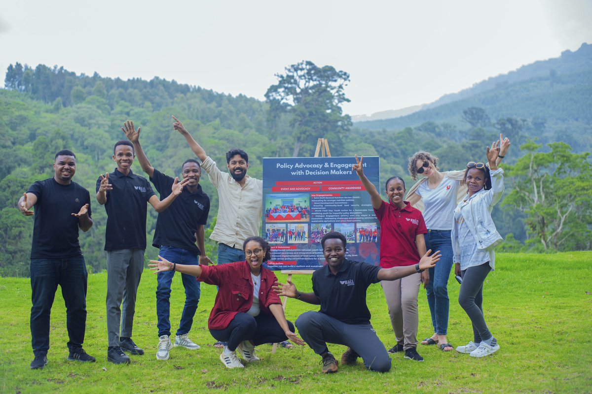 FrankKisamo1's tweet photo. This week, we welcomed Miriam Shindler, Stephanie Sargeant, and Saddam Khalfan Ahmed from #GAINTz, who lead the NFP programs. They were inspired to see AFSYL transforming food systems and engaging decision-makers for lasting impact!
#Vijana4Food #NFPYouthVoices #Act4Food https://t.co/hWYQ78t8fi