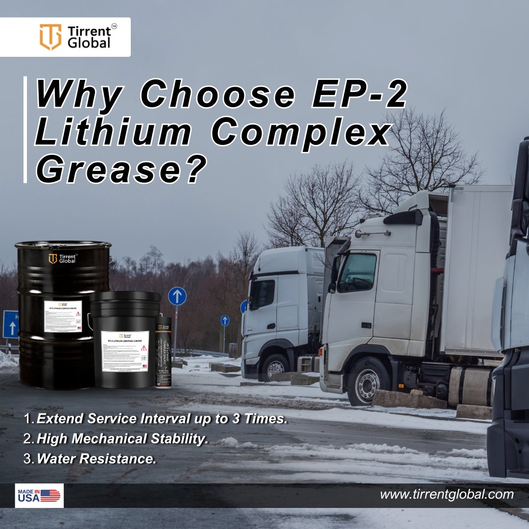 tirrentglobal's tweet photo. Tirrent Global: Maximize Performance with EP-2 Lithium Complex Grease!
website - https://t.co/cWKByrElcW
#tirrentbooster #revupyourengine #carlubricants #enhanceperformance #frictioncontrol #liftmaintenance #buildingefficiency #lubricationmatters #IndustrialLubricants #ep2grease https://t.co/1txR5VC5D3