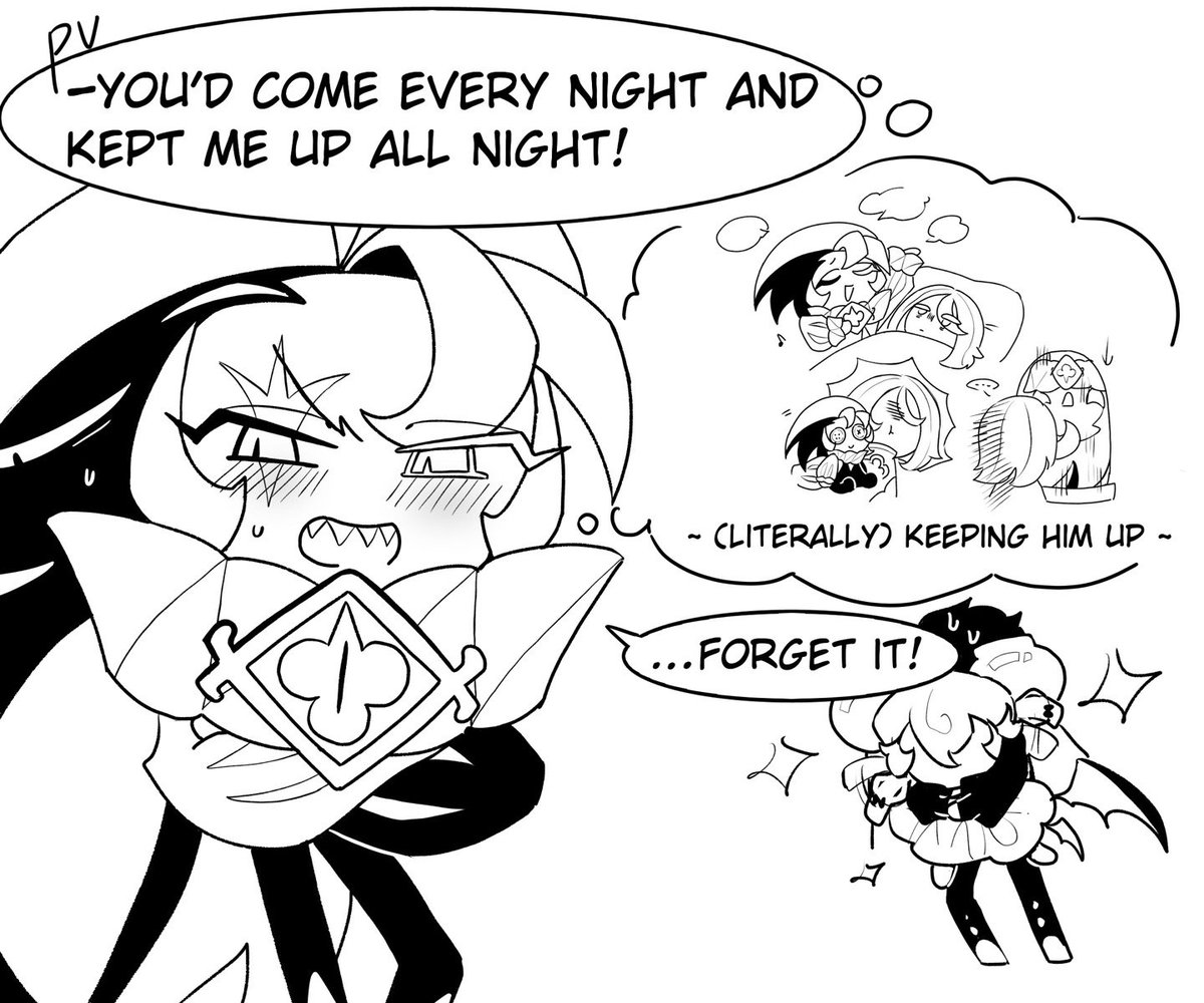 Imcoconutchip's tweet image. Could sound inappropriate (4/4)

#cookierunkingdom #shadowmilkcookie 
#purevanillacookie #pureshadow