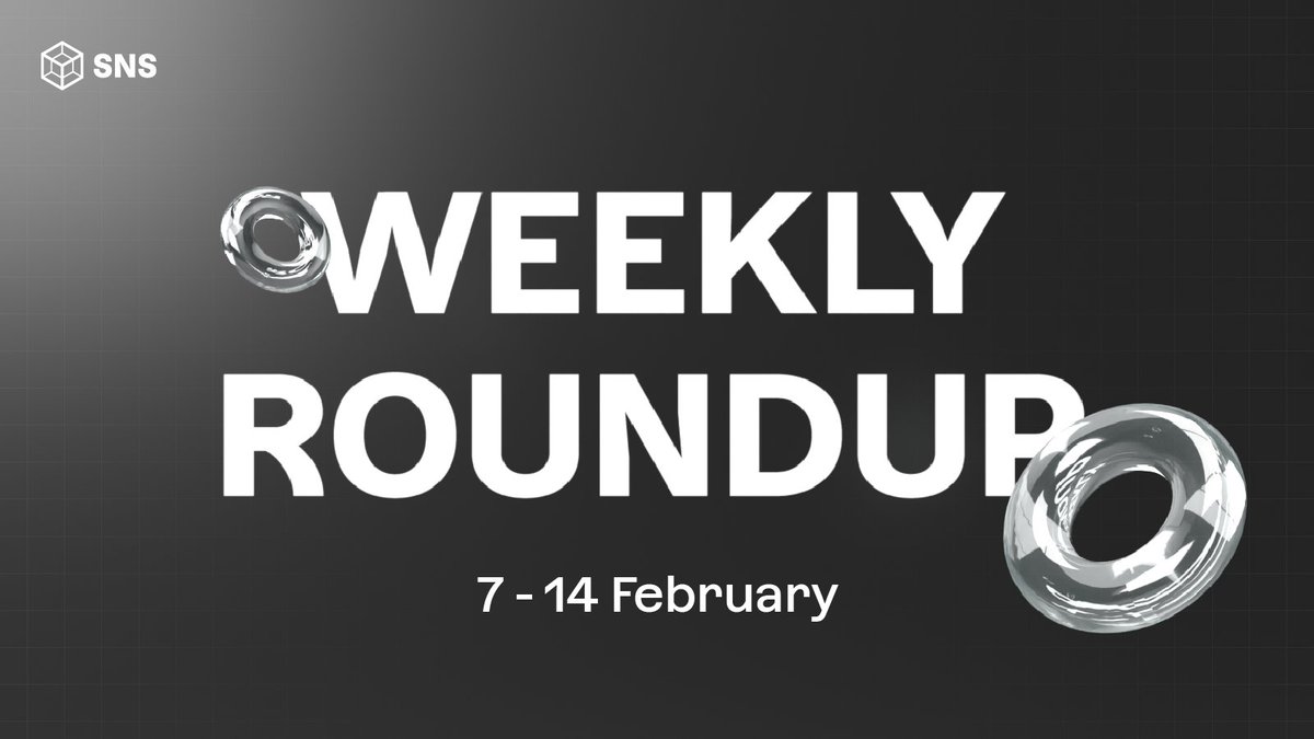 GM domainooors, let’s rewind last week @ SNS;

→ pyusd.sol sells for 9.5K USD
→ Gearing up for Consensus HK
→ Dropped the Valentine’s Day limited edition background
→ SNS Townhall catch-up
→ Prepare for a big reveal soon™️

Read more here: sns.id/blog/weekly-ro…