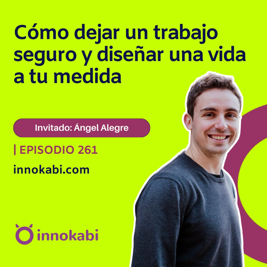 Hoy entrevisto a Ángel Alegre <a href="/dandolalata/">Ángel Alegre</a> , emprendedor, viajero, nómada y un tipo que sabe mucho de negocios digitales y de crear comunidades. 
Así que de todo esto hablamos en el episodio 261 del #podcast de <a href="/innokabi/">Innokabi</a> 

Clic aquí 👉 innokabi.com/como-dejar-tra…

#Emprendimiento