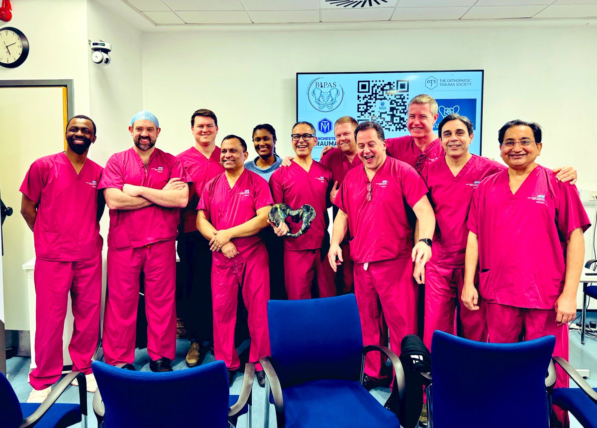 Joseph Alsousou (@josephalsousou) on Twitter photo Teaching is rewarding fun
Thanks all the faculty at Manchester Trauma pelvic course today for great banter
Thanks <a href="/BAPAS_UK/">British Association of Pelvic & Acetabular Surgeon</a> <a href="/OTrauma/">Orthopaedic Trauma</a> for endorsing the course <a href="/bota_uk/">BOTA</a> <a href="/BritOrthopaedic/">BOA</a> <a href="/RCSEd/">The Royal College of Surgeons of Edinburgh</a> <a href="/MFTnhs/">MFT NHS</a> <a href="/MajorTraumaMRI/">Major Trauma Centre - Manchester Royal Infirmary</a> <a href="/MFT_MRI/">Manchester Royal Infirmary</a> <a href="/OfficialUoM/">The University of Manchester</a>
ManchesterTrauma.com
#trauma #pelvis Teaching is rewarding fun
Thanks all the faculty at Manchester Trauma pelvic course today for great banter
Thanks <a href="/BAPAS_UK/">British Association of Pelvic & Acetabular Surgeon</a> <a href="/OTrauma/">Orthopaedic Trauma</a> for endorsing the course <a href="/bota_uk/">BOTA</a> <a href="/BritOrthopaedic/">BOA</a> <a href="/RCSEd/">The Royal College of Surgeons of Edinburgh</a> <a href="/MFTnhs/">MFT NHS</a> <a href="/MajorTraumaMRI/">Major Trauma Centre - Manchester Royal Infirmary</a> <a href="/MFT_MRI/">Manchester Royal Infirmary</a> <a href="/OfficialUoM/">The University of Manchester</a>
ManchesterTrauma.com
#trauma #pelvis