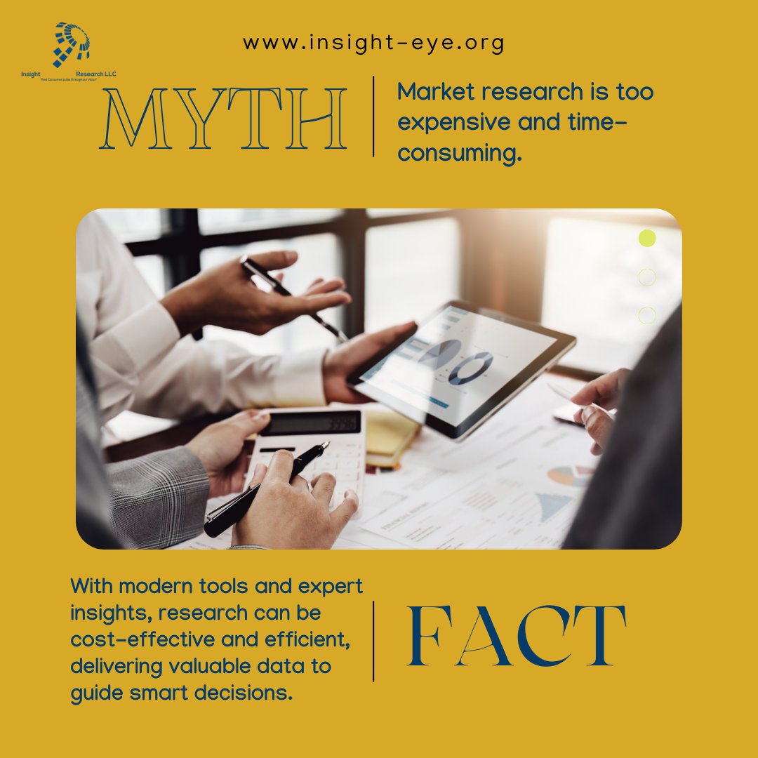 InsightEyeMR_ME's tweet image. Unlock powerful insights without breaking the bank! 🚀 With modern tools and expert guidance, market research is faster, smarter, and more affordable than ever. 📊✨ 

#DataDrivenDecisions #SmartResearch #BusinessGrowth #SmartDecisions #MarketResearch #InsightEye #marketrend