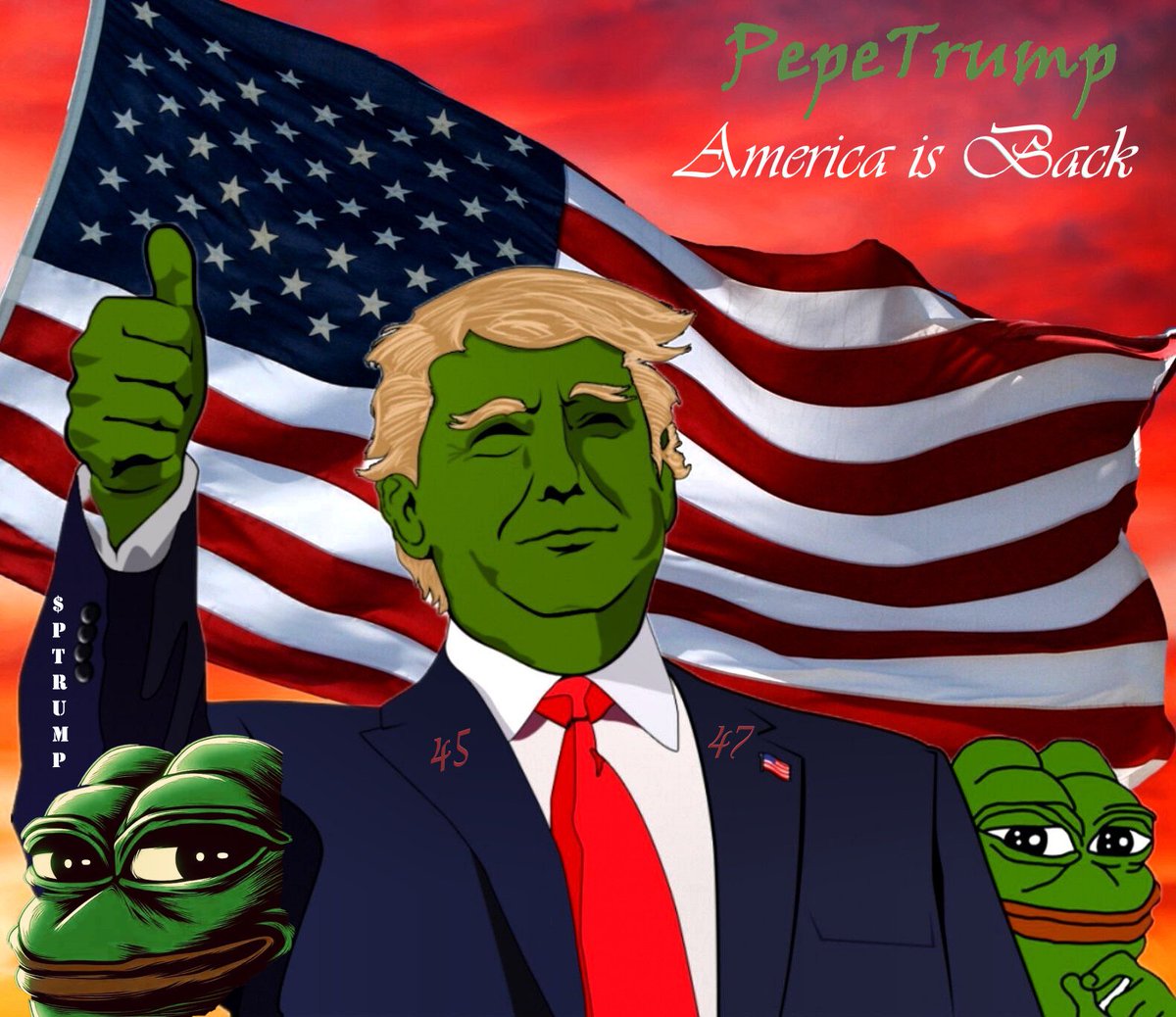 Did you forget we're painting the White House green?
Make America Great Again

Pepe Trump 🇺🇸🐸