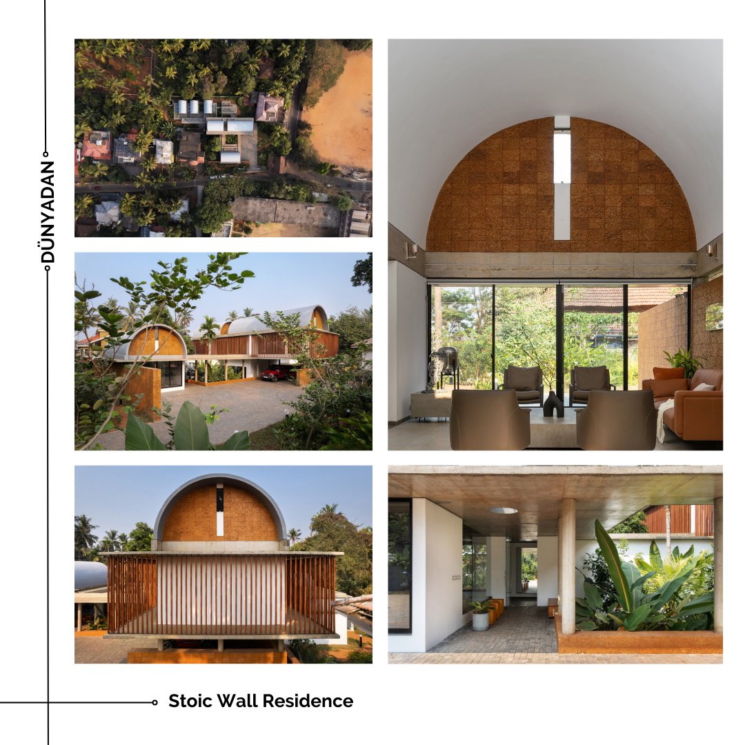 Lijo.reny.architects tarafından Hindistan’da tasarlanan “Stoic Wall Residence” iç hacimleri yansıtan mimari formu ve yerelden ilham alan malzeme paletiyle, açık ve kapalı alanlarıyla çevresine başarılı bir şekilde entegre oluyor.

tsmd.org.tr/_files/ugd/38f…