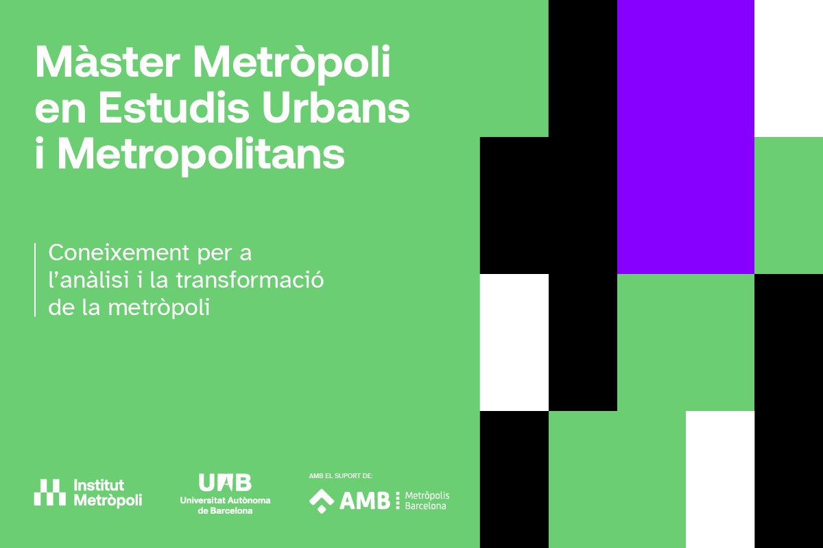 Institut Metròpoli (@instmetropoli) on Twitter photo 🎓Vols saber-ho tot sobre el Màster #Metròpoli?
📢Et convidem a una sessió informativa on resoldrem tots els dubtes sobre el pla d'estudis, la matrícula i la titulació!
🗓️27/02, 16.30h
📍Fira virtual de màsters, postgraus i doctorats <a href="/UABBarcelona/">Universitat Autònoma de Barcelona</a>
✍️bit.ly/fira-virtual 🎓Vols saber-ho tot sobre el Màster #Metròpoli?
📢Et convidem a una sessió informativa on resoldrem tots els dubtes sobre el pla d'estudis, la matrícula i la titulació!
🗓️27/02, 16.30h
📍Fira virtual de màsters, postgraus i doctorats <a href="/UABBarcelona/">Universitat Autònoma de Barcelona</a>
✍️bit.ly/fira-virtual