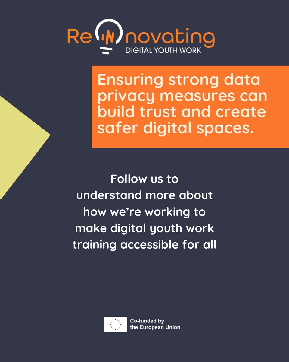 #Privacy in Digital #YouthWork
Youth workers worry about #dataprivacy but lack proper training. Our research shows the need for data protection #education to create safer digital spaces.
Stay tuned as we work on stronger privacy measures!
Co-funded by the EU.