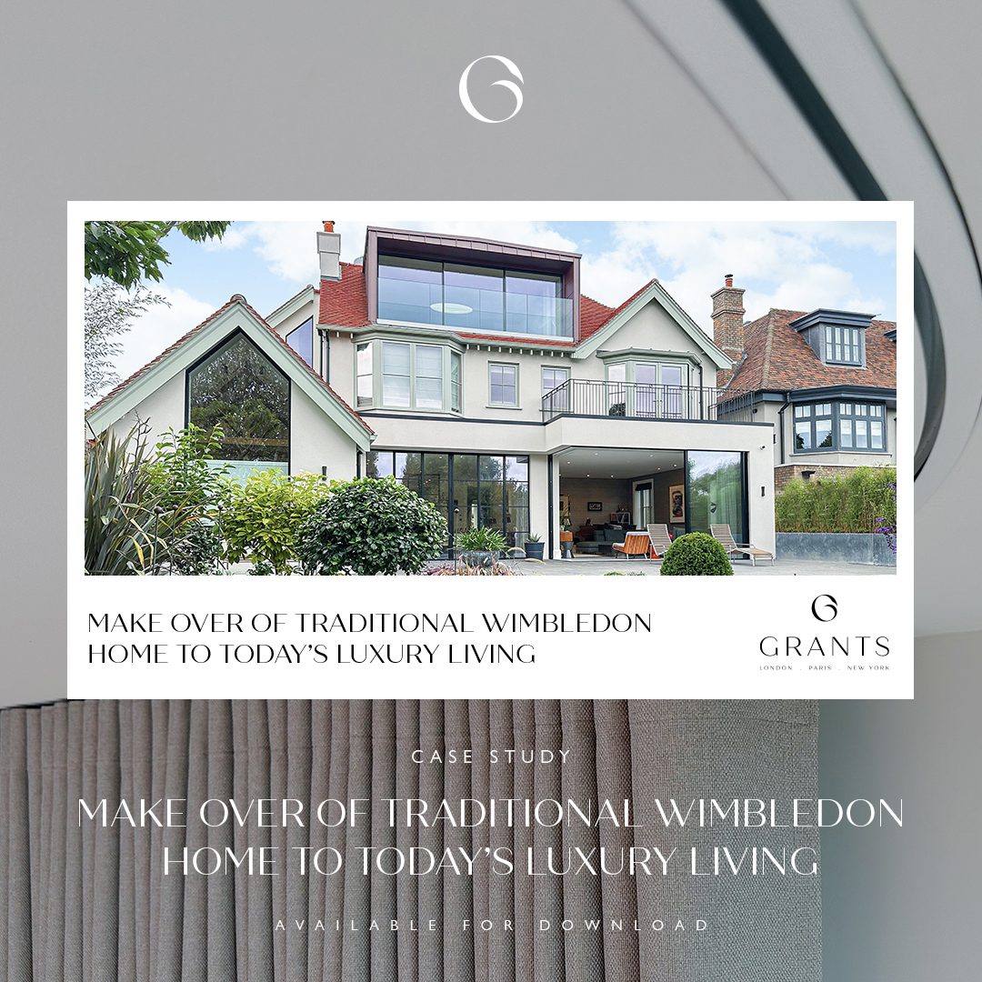 This lovely Wimbledon house has been transformed to meet the demands of today’s lifestyle. The house was completely refurbished and included a rear extension as well as pushing up the attic to create maximum living space.

Read more: grantsblinds.com/case-studies