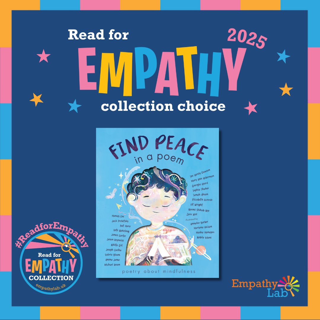🎙️INTRODUCING the 2025 #ReadforEmpathy collection 🔎💫
⭐ Drawn to Change the World, curated by Emma Reynolds
⭐ Elki Is Not My Dog, <a href="/sketch_booking/">Elena Arévalo Melville</a> &amp; Tonka Uzu
⭐ Everyday Action, Everyday Change, Natalie and Naomi Evans
⭐ Find Peace in a Poem, mutliple authors/illustrators