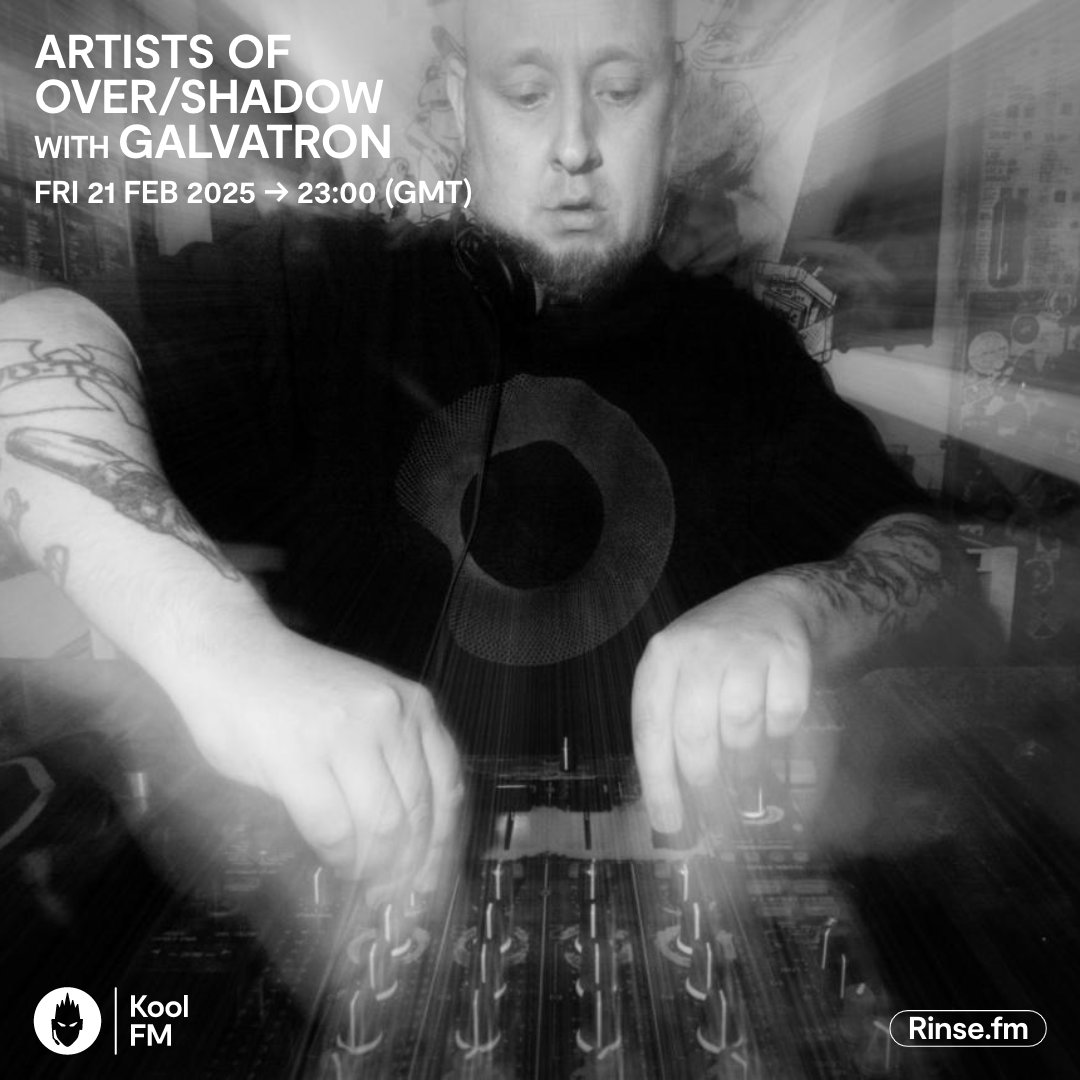 Coming up this Friday 21st Feb at 11pm GMT.......
Artists of Over/Shadow with yours truly, Galvatron on Kool FM / Rinse FM.
Big love to all the Over/Shadow family!!

<a href="/Overshadowmusic/">Over/Shadow</a> <a href="/koolfmofficial/">KOOL FM</a> 
<a href="/RinseFM/">Rinse FM</a>