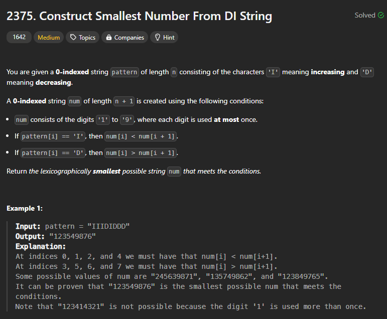 Dailycoder68's tweet image. 🔥 LeetCode Daily Challenge! 🔥- Find the Substring With Maximum Cost
💡 Key Idea:
Characters in chars use given vals, others use their alphabet index.
Kadane’s Algorithm helps track max cost efficiently.
#ptod #LeetCode #leetcodedaily #codedaily #CodingChallenge