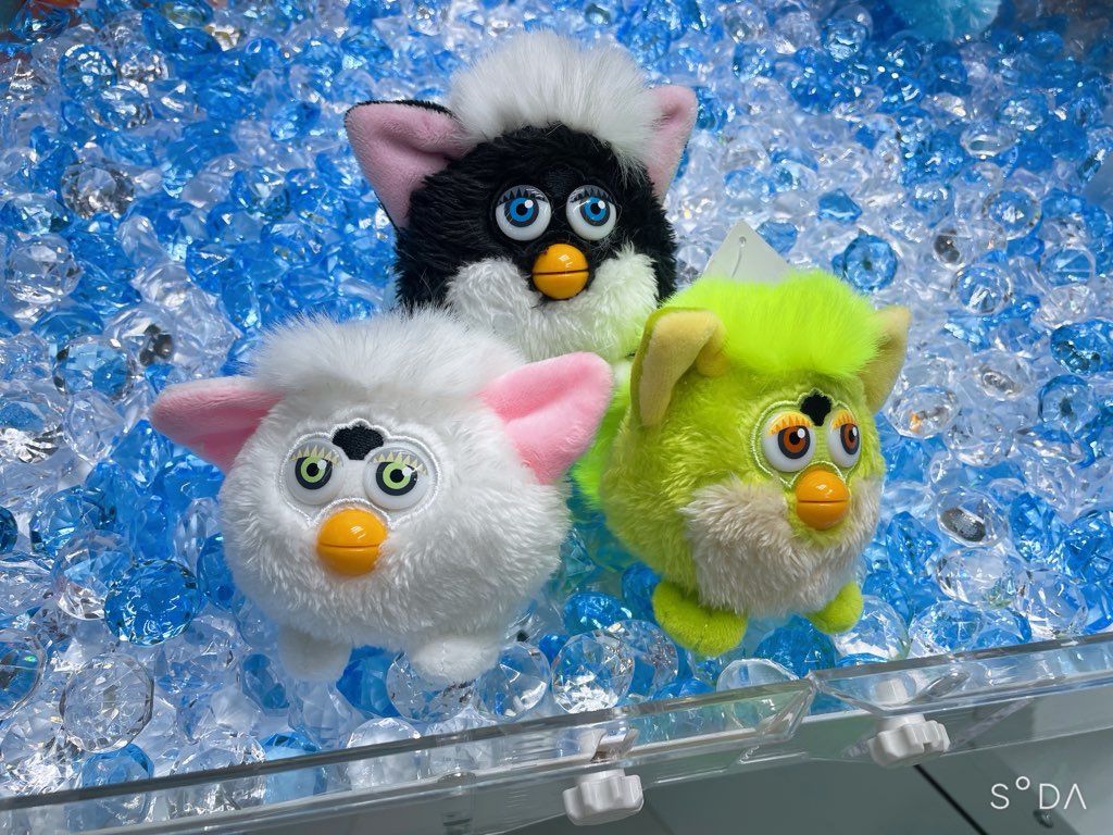 ☆景品情報☆ 『＃ファービー レトロファービーぬいぐるみマスコット