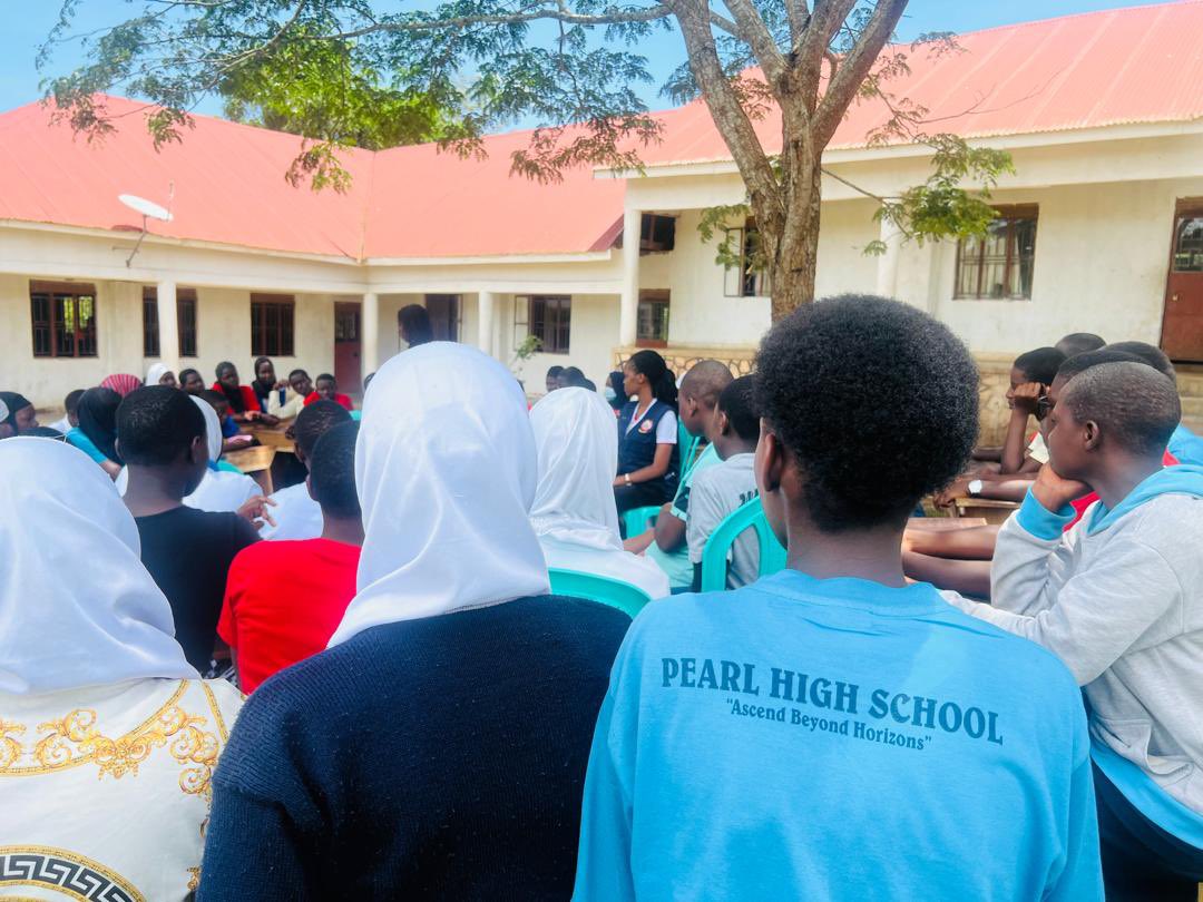 RaisingTeensUg2's tweet image. Our #GirlsMatter clubs in schools are safe spaces where girls learn and grow through sharing life experiences. 
We offer mentorship, guidance and counseling, life skills training and menstrual health support to promote their wellbeing and build their capacity to make informed