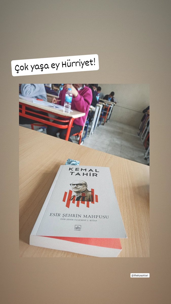 #kemaltahir <a href="/ithakiyayinlari/">İthaki Yayınları</a> 
"Çok yaşa ey hürriyet! "
