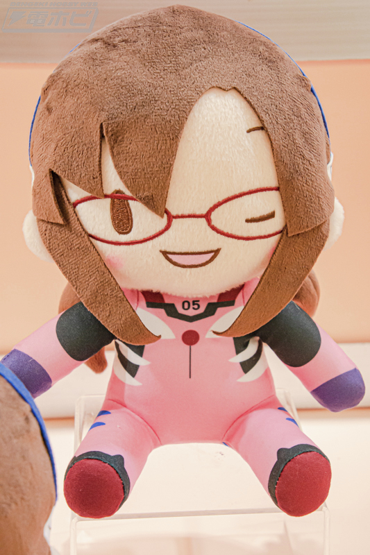 期間限定値下げ　かおもじネコ　エヴァンゲリオン　マリ風　ぬいぐるみ　マスコット