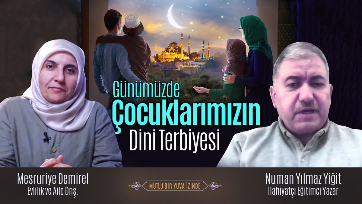 Canal IBM'de bugün (SALI 15.00)...

*Günümüzde Çocukların Dini Terbiyesi l Eğt. Yazar Numan Yiğit - Aile Dnş. Mesruriye Demirel*

İyi seyirler...

Yayın linki:
youtu.be/AcpN_AJb7cA