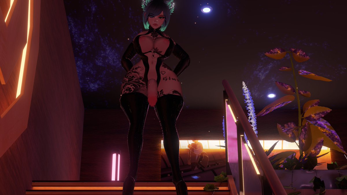 Are you going to meet me at the top of the stairs?