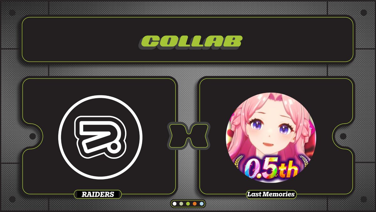 Raiders (@raiderslab) on Twitter photo RAIDERS π€ DE LITHE LAST MEMORIES
We're thrilled to announce the collabration with <a href="/lastmemoriesen/">De:Lithe Last Memories</a>
Together, we'll explore the advantages of De:Lithe Last Memories, one of the most promising projects in the market. RAIDERS π€ DE LITHE LAST MEMORIES
We're thrilled to announce the collabration with <a href="/lastmemoriesen/">De:Lithe Last Memories</a>
Together, we'll explore the advantages of De:Lithe Last Memories, one of the most promising projects in the market.
