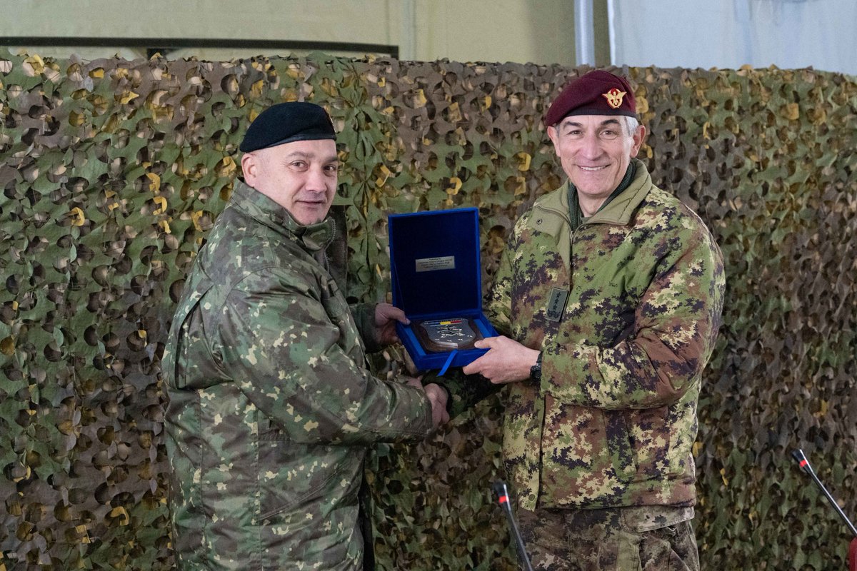 The #NRDCITA and #ARF Commander, LTGEN Lorenzo D'Addario, met with the Romanian Deputy Chief of Defence Staff, LTGEN Dragoş-Dumitru Iacob, and the Romanian Deputy Chief of Defense for Resources, MGEN Mircea Gologan.

During the meeting, LTGEN D'Addario highlighted Romania’s