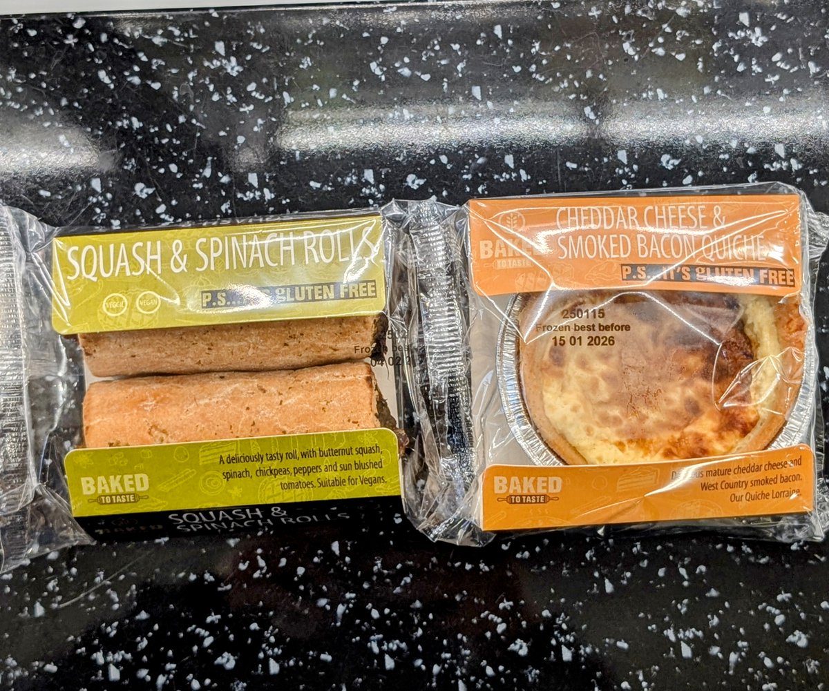 TLC is now stocking Gluten Free Squash and Spinach Sausage Rolls and Gluten Free Cheddar Cheese &amp; Smoked Bacon Quiche. Perfect for that quick snack or lunch.