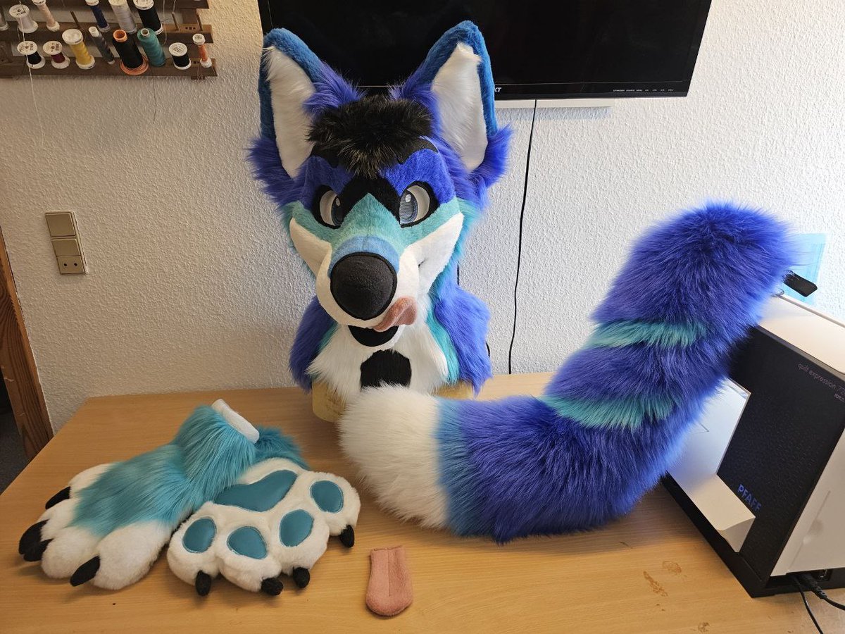 We will be bringing these 2 premade suits for #NFC2025, and can be found at our table in the Dealers Den. 
- It is also possible to adobt them right now! And pick them up from tomorrow at NFC!