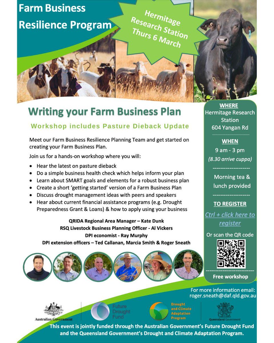 SQLandscapes's tweet photo. Jandowae  https://t.co/81nPHvhb8j
Peranga https://t.co/uh59FL3DRi
Warwick https://t.co/KWzFh1EPAl
This event is jointly funded through the Australian Government’s Future Drought Fund and the Queensland Government’s Drought and Climate Adaptation Program. https://t.co/ArnU6iy6Ja