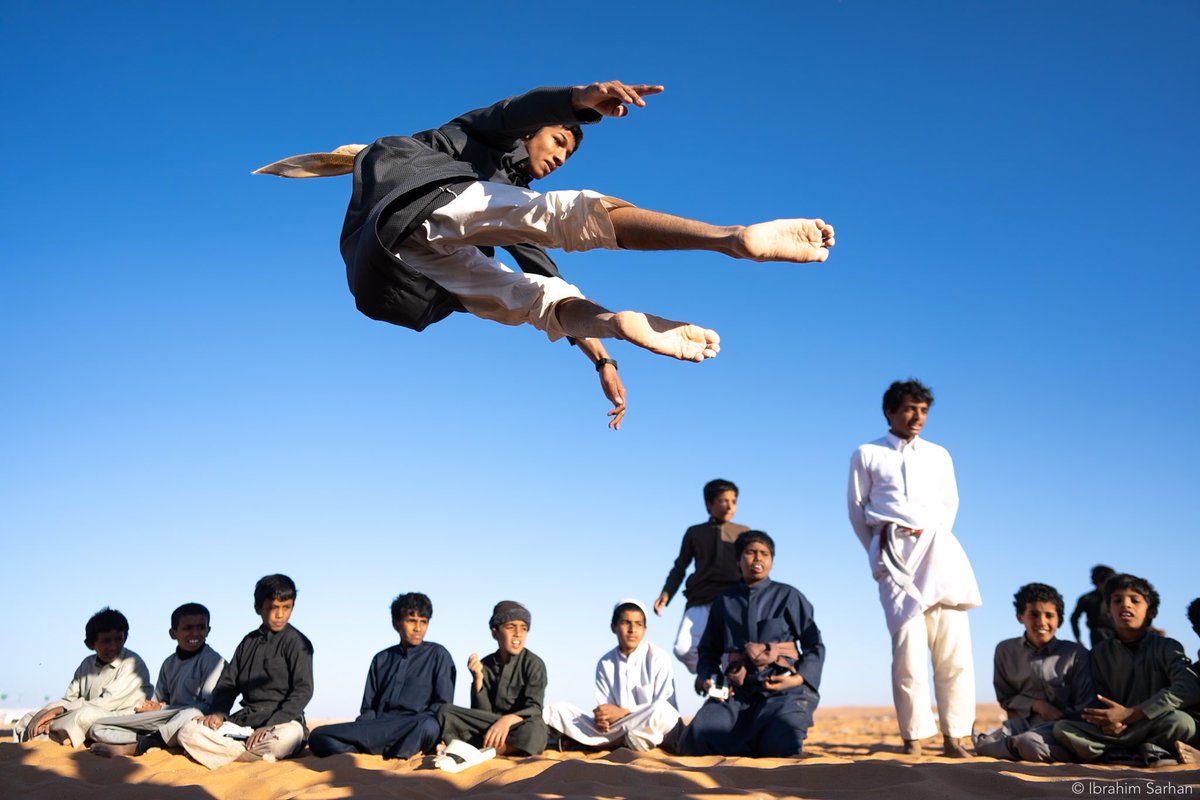 من الألعاب المحلية التقليدية في محافظة شرورة وضواحيها
Traditional local games in the deserts of Sharurah governorate and its suburbs, Saudi Arabia