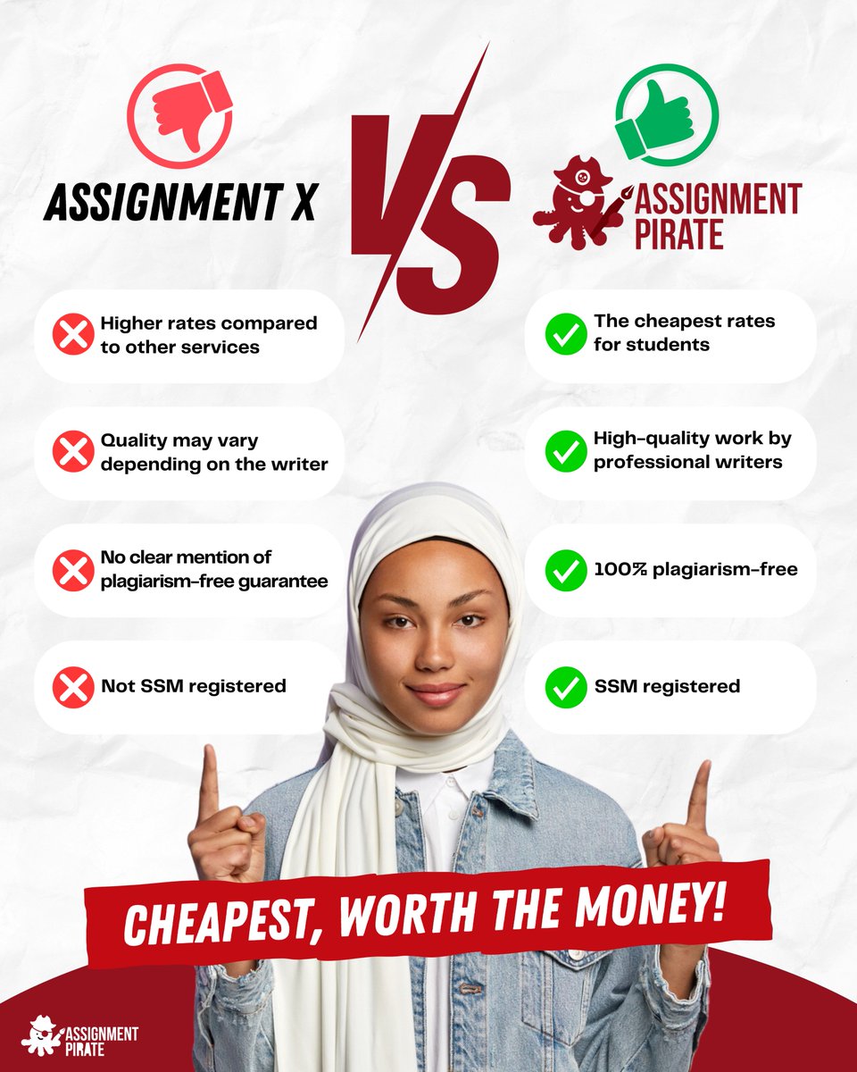 MalaysiaPirate's tweet image. 🎓 Need help with assignments but on a tight budget? No worries!
Pirates offers:
✅ The cheapest rates for students
✅ High-quality work by professional writers
✅ 100% plagiarism-free
✅ SSM registered
Why stress? Save time, save money! DM us now! 📩
#AssignmentHelper…
