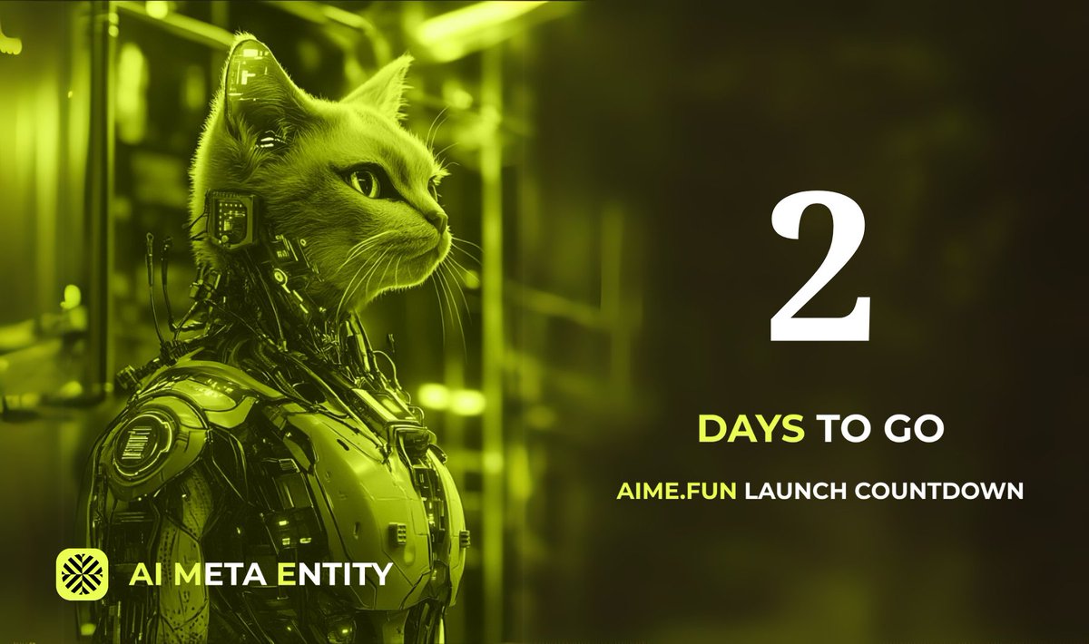 2 Days Until AIME.FUN Launches 🚀

AIME is not just another AI protocol—it’s the birth of AI Meta Entities, a new asset class that blends AI, memes, and social media. 🌟

These AI Meta Entities are dynamic, ever-evolving, and collectively owned by the community.