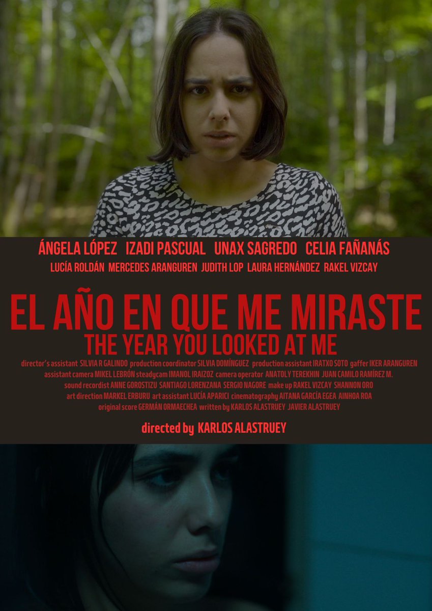 El cortometraje "El año en que me miraste" de <a href="/KarlosAlastruey/">Karlos Alastruey</a> en el que he tenido el placer de colaborar con la BSO y que ha sido  rodado íntegramente en Navarra, ha sido seleccionado al Short Film Corner de Cannes 2025!!! Estamos supecontentos!