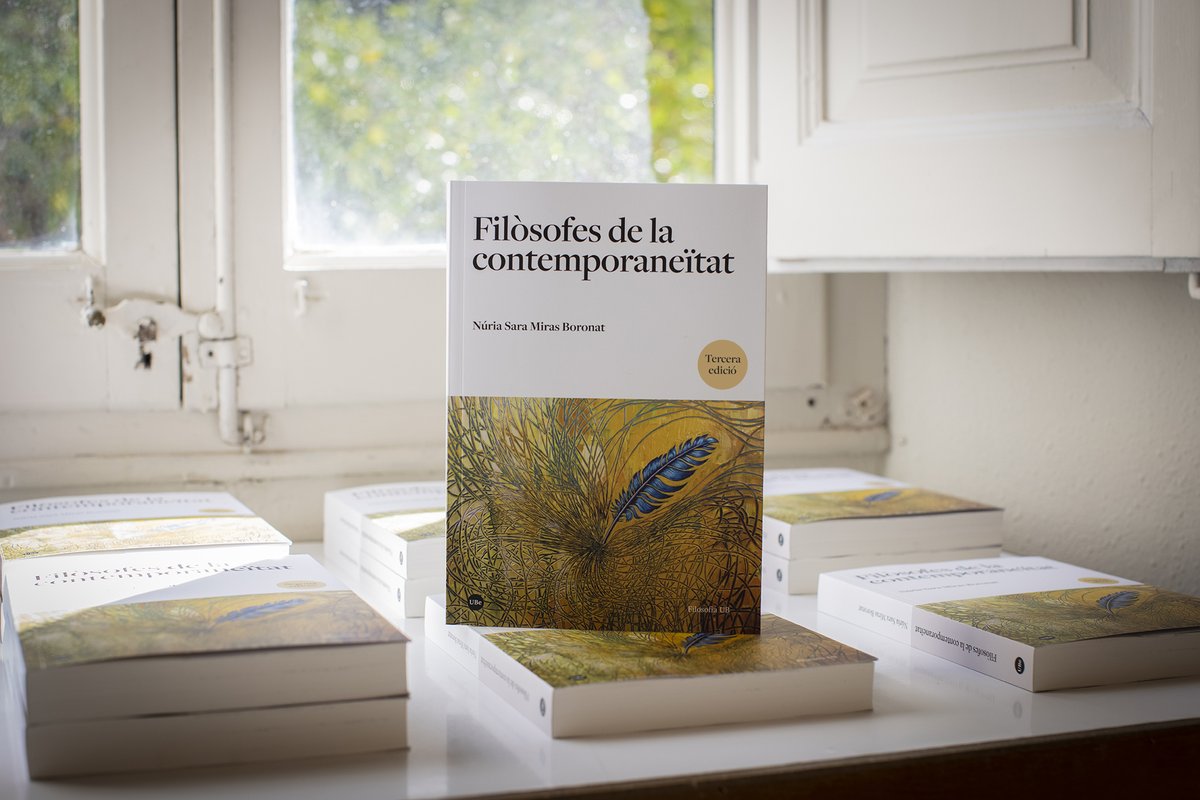 Estem d'enhorabona: "Filòsofes de la contemporaneïtat", de Núria Sara Miras Boronat, ha estat reconegut amb el Segell de Qualitat en Edició Acadèmica CEA-APQ per a monografies, atorgat per l'ANECA, la FECYT i la UNE 🎉 I el llibre ja va per la 3a edició! 🤓