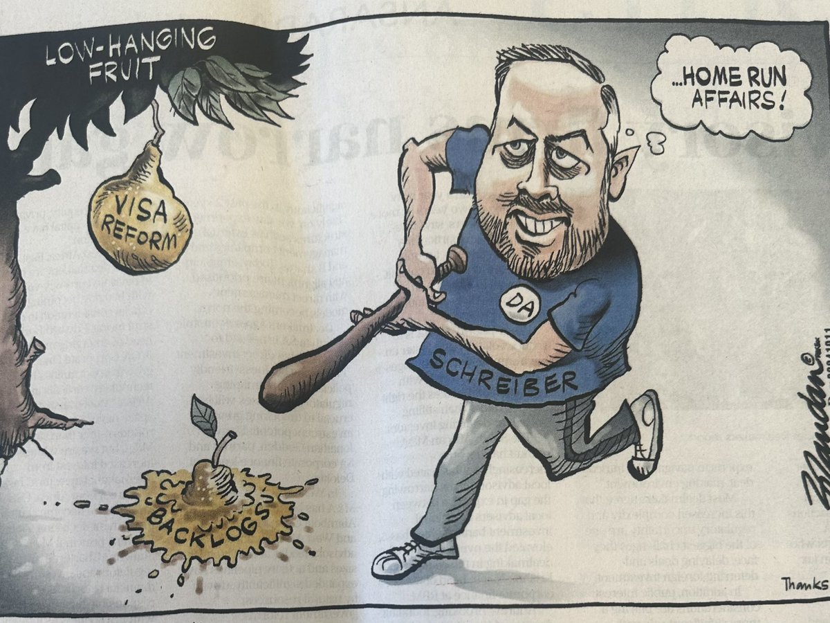 Minister <a href="/Leon_Schreib/">Leon Schreiber</a> is smashing home runs! “Home Run Affairs” 😃👍