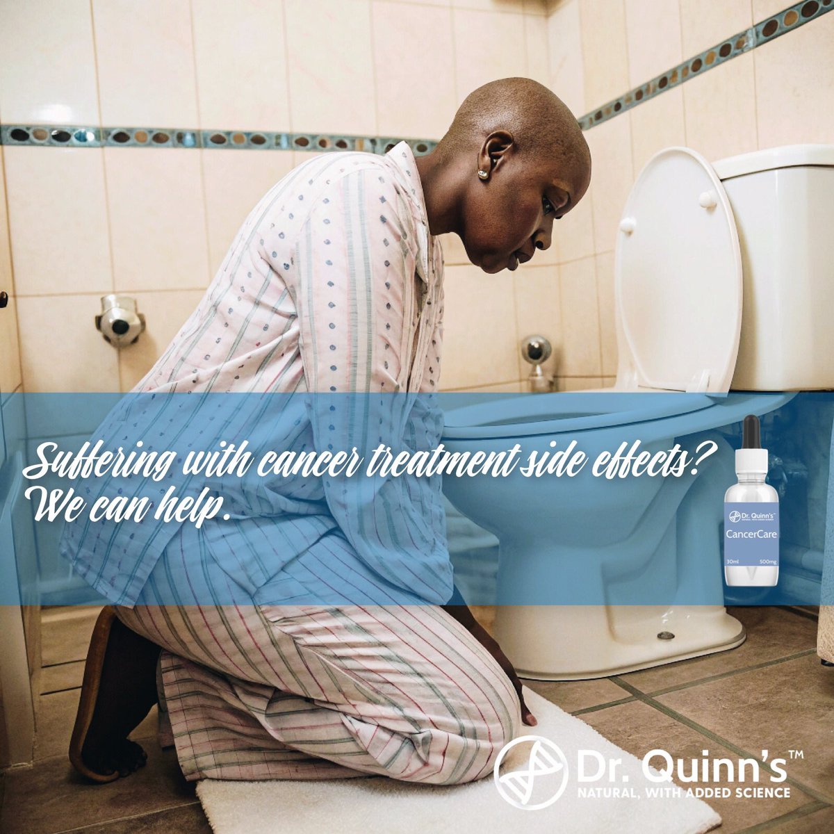Battling with the side effects of cancer treatment? Nausea, pain, irritability? Would you just like some relief from feeling horrible? Check out msha.ke/drquinns or WhatsApp our Customer Services Helpline at 0816420657
