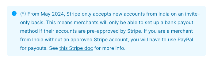 pov: you’re an indie hacker in India, learning to code, dreaming of launching your first SaaS. 

you figure out payments, look up the best options, and then, boom! The government hits you with: 

"Not available in your country." 🙂

Can’t use:
- Stripe (invite-only in India)
-