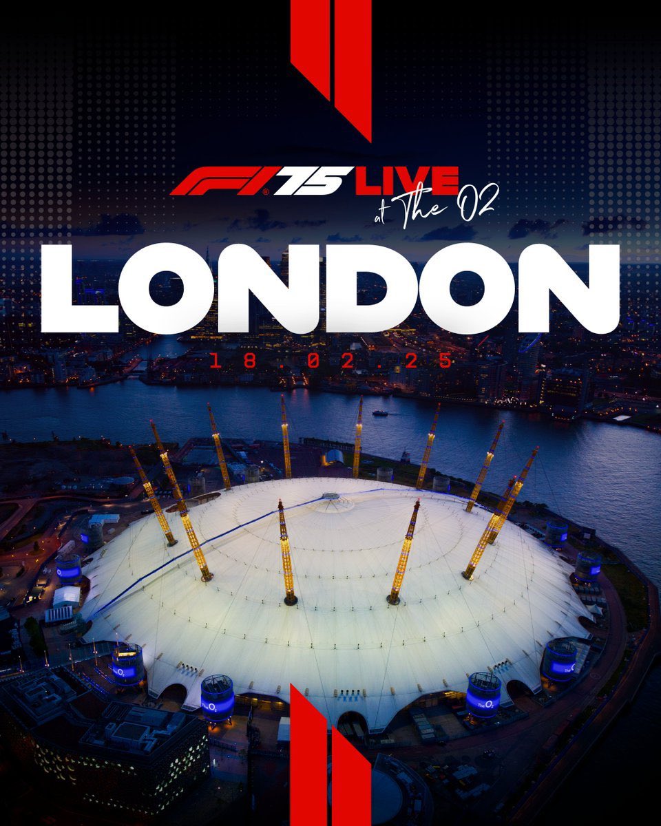 It’s F1 75 Live day!! Time to travel down to London 🥳