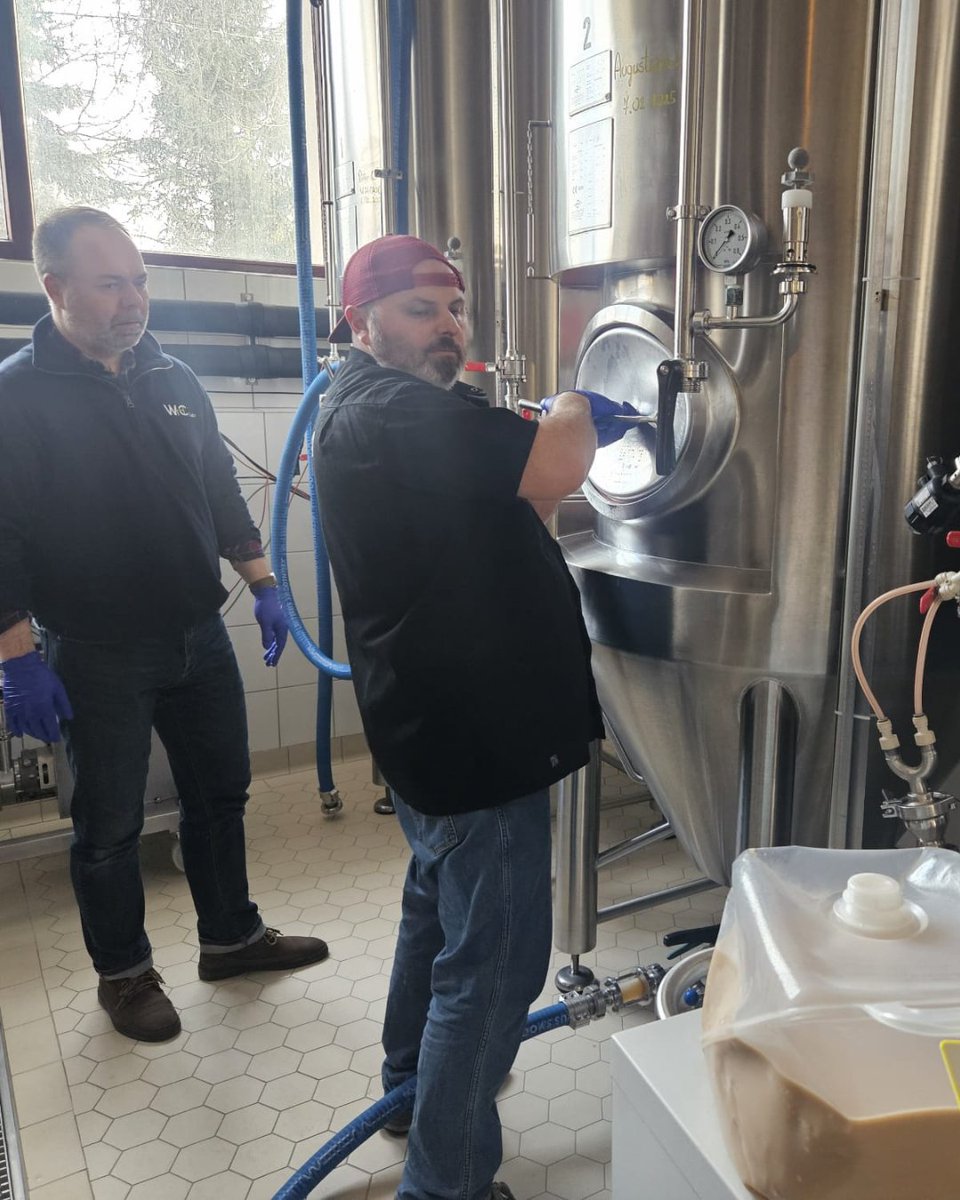 WHClab's tweet photo. The first collaboration with Banana Split liquid yeast 🍌

To celebrate the release of Banana Split liquid yeast, we partnered with @BWidawa in Chrząstawa Mała, Poland, to brew an amazing beer.

Want to try Banana Split liquid yeast? Get in touch.

📧: sales@whclab.com https://t.co/pZoEfP3yYA