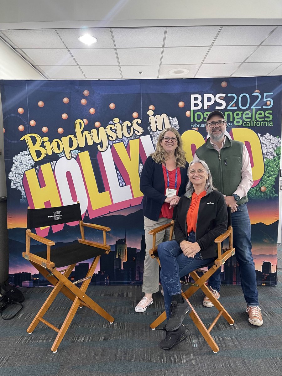 FrancesBiophys's tweet image. Always fun to meet biophysicists from around the globe and #bps2025 in Los Angeles has been a great showcase for the latest in #biophysics research.