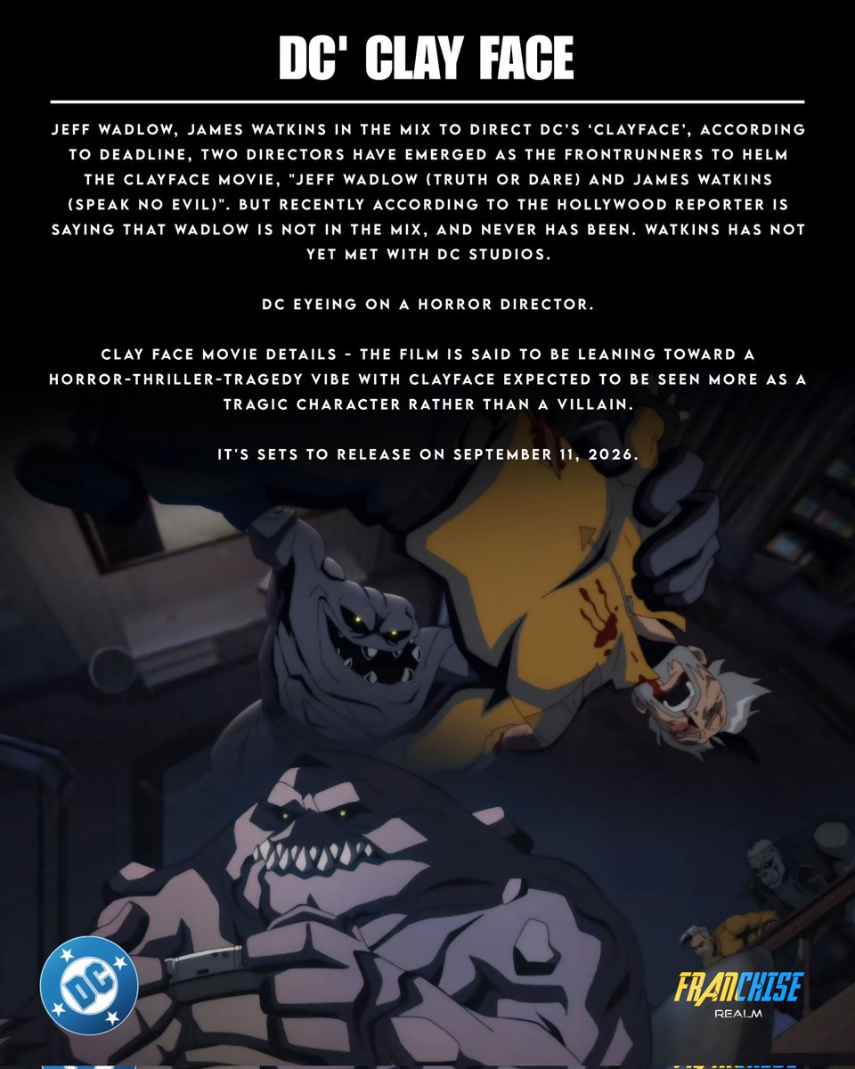 franchiserealm's tweet image. #dcupdates