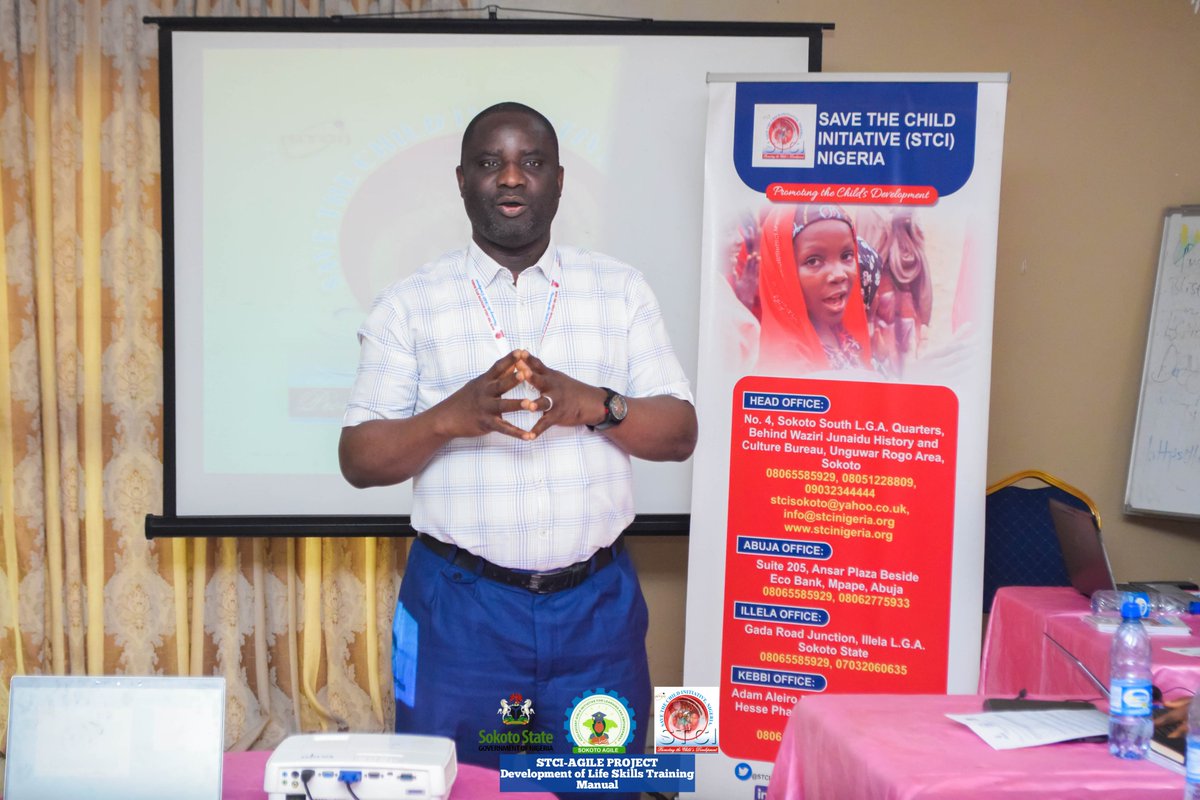STCI, conducted a 3- day workshop to validate the life skills manual which will serve as a guide for teachers during the Safe Spaces programme designed to equip Adolescent Girls in Sokoto with qualitative life skills education.   #agilesokoto #unicef #planinternationalnigeria