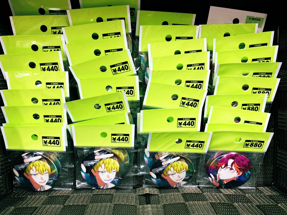 入荷情報】 「VS AMBIVALENZ」 XlamV 缶バッジ A.S.A.P ジンタロウくん