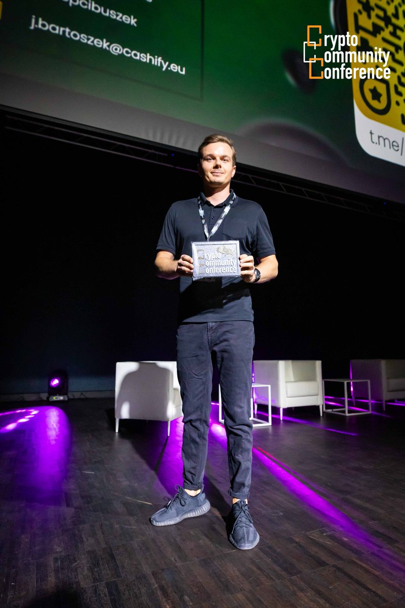 Serdeczne podziękowania dla <a href="/jakub_bartoszek/">Jakub</a> za świetną prelekcję - Sztuka realizacji zysków z krypto💰

#Cryptoeventpl #Kryptowaluty #Bitcoin