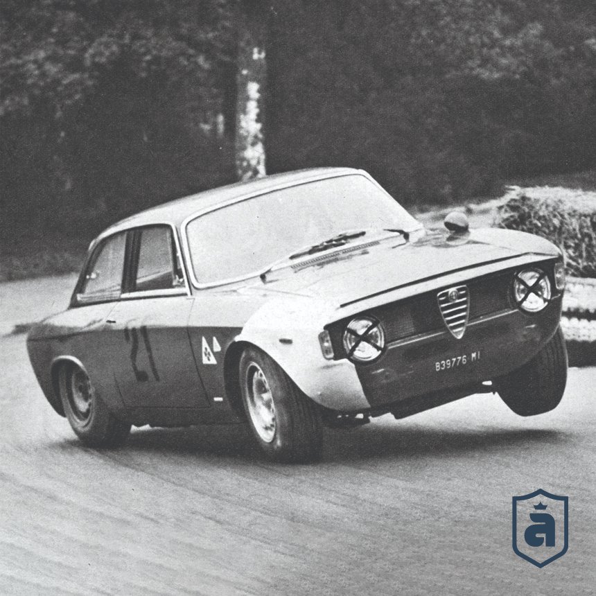 Alfaholics's tweet photo. Happy Birthday!!! 60 years ago today, Alfa Romeo unveiled the 1600 GTA at the Autosalon Amsterdam 18.02.1965.

Over the following years, Autodelta would collect 7 ETCC titles with both 1600 &amp; 1300 GTA combined; making it Alfa Romeo’s most successful competition car of all time. https://t.co/yaMNYYdYKF