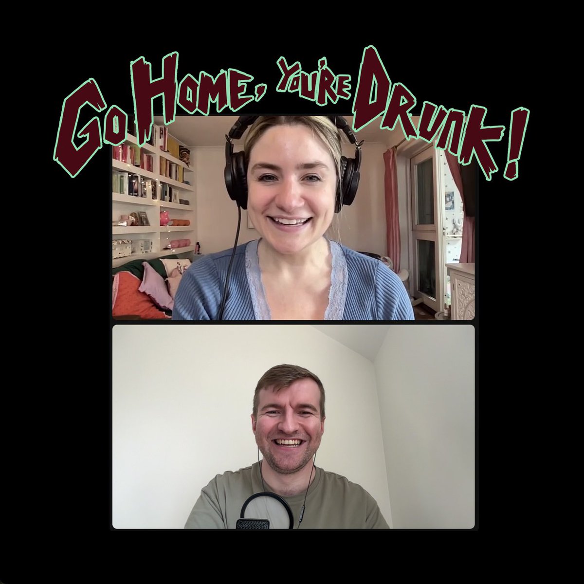 Go Home, You’re Drunk! (@youredrunkpod) on Twitter photo 🚨 NEW EPISODE OUT NOW! 🚨
The one and only <a href="/harrietkemsley/">Harriet Kemsley</a> stars in the latest ep of our improvised comedy horror pod! 🙌 Listen on Spotify & Apple Podcasts! 🎲🍺 linktr.ee/youredrunkpod 🚨 NEW EPISODE OUT NOW! 🚨
The one and only <a href="/harrietkemsley/">Harriet Kemsley</a> stars in the latest ep of our improvised comedy horror pod! 🙌 Listen on Spotify & Apple Podcasts! 🎲🍺 linktr.ee/youredrunkpod