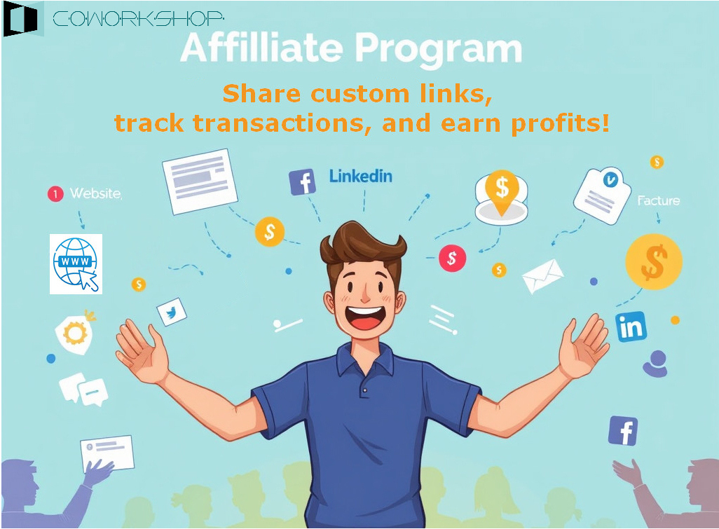 coworkshop_ltd's tweet image. 🚀 Join Our Affiliate Program and Earn Profits Easily! 🚀
Earn extra income by sharing our software. Send your email to  mkt@coworkshop.com get a custom link and start earning commissions! 
📧 Send your email now!
#AffiliateProgram #EarnProfits #SoftwarePromotion #EasyMoney
